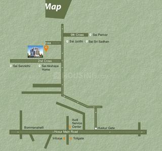 Amaravathi Sai Nethra Location Plan 1