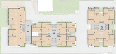 Project Image of 1945 Sq.ft 3 BHK Apartment / Flat for sale in Bopal for Rs. 8300000