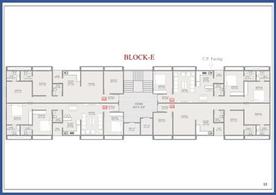Project Image of 913.32 - 956.91 Sq.ft 3 BHK Apartment for buy in Tirupati Sky