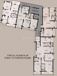 Project Image of 940.0 - 1730.0 Sq.ft 2 BHK Apartment for buy in Nidhi Land The Sharon Rose