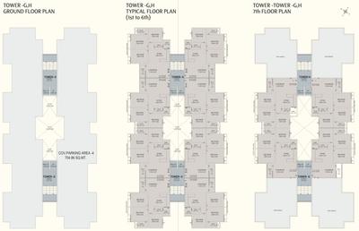 Project Image of 567.8 - 870.0 Sq.ft 2 BHK Apartment for buy in Vraj Shantam Highland