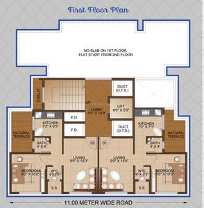 Project Image of 193.21 - 1665.72 Sq.ft 1 RK Apartment for buy in Saras Residency