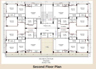 Project Image of 1158.84 - 1159.49 Sq.ft 3 BHK Apartment for buy in Dwarkadhish Kasturi Pride