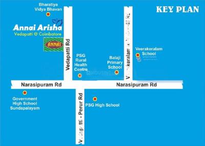 Project Image of 457.14 - 565.21 Sq.ft 2 BHK Apartment for buy in Annai Arisha Block E