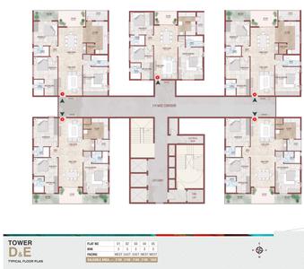 Project Image of 1650.0 - 2100.0 Sq.ft 3 BHK Apartment for buy in Namishree Aria