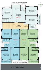 Project Image of 1000.0 - 1025.0 Sq.ft 3 BHK Apartment for buy in Laxmi Nivas Apartment