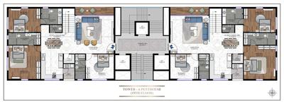 Project Image of 1754.09 - 3465.12 Sq.ft 3 BHK Apartment for buy in Rajhans Eronzza