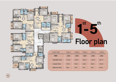 Project Image of 1352.2 - 2601.1 Sq.ft 2 BHK Apartment for buy in Shivpuram Heritage