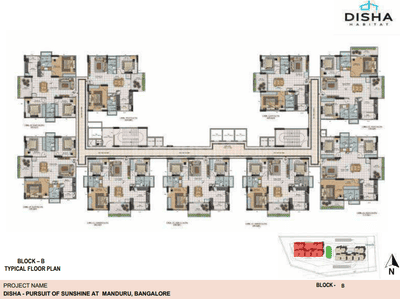 Project Image of 1790 Sq.ft 3 BHK Apartment / Flat for sale in Bommenahalli for Rs. 19900000