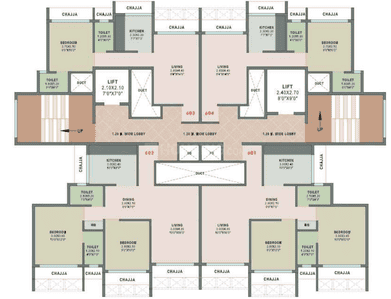 Project Image of 305.05 - 638.08 Sq.ft 1 BHK Apartment for buy in Gami Krishna Iris