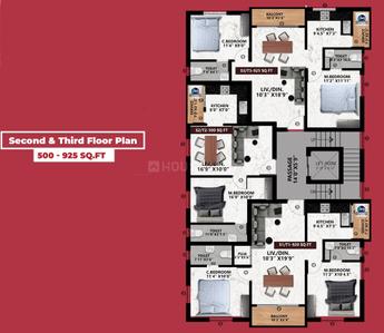 Project Image of 500.0 - 1250.0 Sq.ft 1 BHK Apartment for buy in Viva Vela