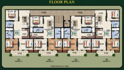Project Image of 700.0 - 1750.0 Sq.ft 1 BHK Apartment for buy in Trivor Urbaina Heights
