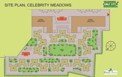 Project Image of 860.79 - 1393.6 Sq.ft 2 BHK Apartment for buy in Ansal Celebrity Medows Block E