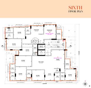 Project Image of 1140.22 - 1700.48 Sq.ft 3 BHK Apartment for buy in Aranath Tatva 3