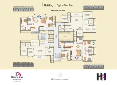 Project Image of 1356 Sq.ft 3 BHK Apartment / Flat for sale in Punawale for Rs. 12923233