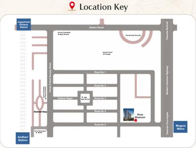 Project Image of 495.0 - 575.0 Sq.ft 1.5 BHK Apartment for buy in Vini Rose Blossom CHSL