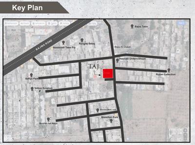 Taj Residency Location Plan 1