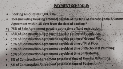 Cansa Hestia Construction Linked Payment (CLP) 1