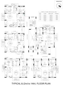 Project Image of 1206.0 - 1530.0 Sq.ft 2 BHK Apartment for buy in MPM SS Pinnacle