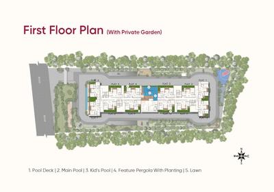 Project Image of 843.57 - 1056.37 Sq.ft 2 BHK Apartment for buy in LS Sakura