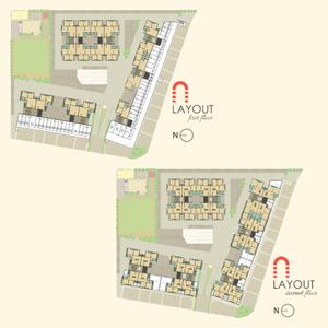 Project Image of 749.0 - 875.0 Sq.ft 2 BHK Apartment for buy in Rudra Heights
