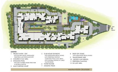 Project Image of 787.0 - 1903.0 Sq.ft 2 BHK Apartment for buy in Mahaveer Celesse