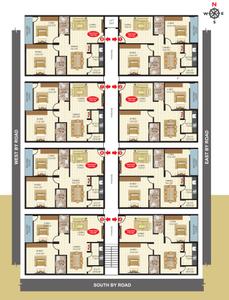 Project Image of 0.0 - 1152.0 Sq.ft 2 BHK Apartment for buy in Trishul Happy Homes Live More