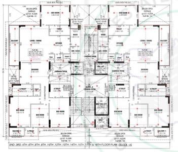 Project Image of 2233.51 - 4063.48 Sq.ft 3 BHK Apartment for buy in Grandzen Aurus