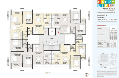 Project Image of 500.0 - 704.0 Sq.ft 2 BHK Apartment for buy in Samraat Apna Ghar Phase II