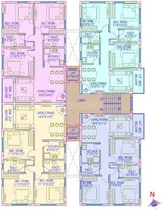 Project Image of 876.0 - 1364.0 Sq.ft 2 BHK Apartment for buy in Aspirations Harmony