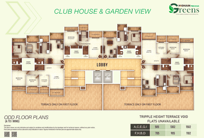Project Image of 499.6 - 710.19 Sq.ft 1 BHK Apartment for buy in Mohan Precious Greens