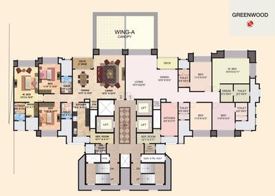 Project Image of 0.0 - 2240.0 Sq.ft 3 BHK Apartment for buy in Hiranandani Greenwood