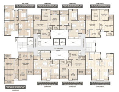Project Image of 753.0 - 1153.0 Sq.ft 2 BHK Apartment for buy in Mangalam Midas City