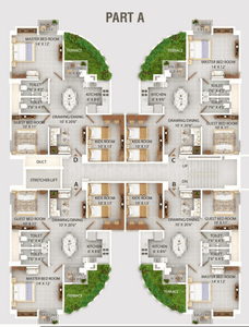 Project Image of 852.0 - 890.0 Sq.ft 3 BHK Apartment for buy in Protech Green