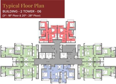 Project Image of 634.0 - 979.0 Sq.ft 1 BHK Apartment for buy in Eden Park At The Prestige City