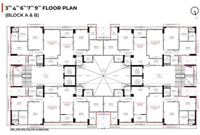 Project Image of 1800 Sq.ft 3 BHK Apartment / Flat for sale in South Bopal for Rs. 8500000