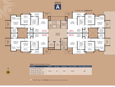 Project Image of 0.0 - 540.78 Sq.ft 2 BHK Apartment for buy in Shree Sonigara Vivanta