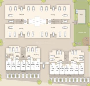 Project Image of 610.21 - 773.93 Sq.ft 2 BHK Apartment for buy in Aatman Pearl Heights