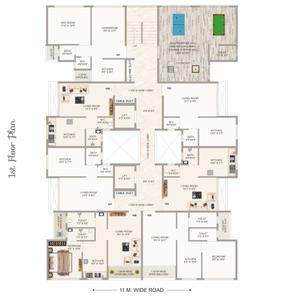 Project Image of 226.9 - 323.78 Sq.ft 1 RK Apartment for buy in Om Sadashiv