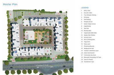 Project Image of 560.0 - 610.0 Sq.ft 1 BHK Apartment for buy in Mahindra Happinest