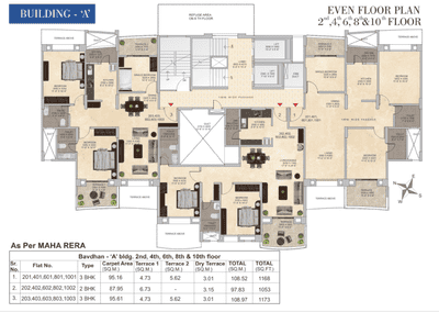 Project Image of 956.0 - 1176.0 Sq.ft 2 BHK Apartment for buy in Kool Green Valley 