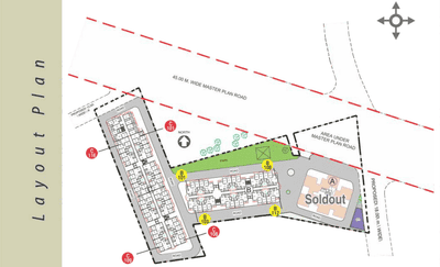 Project Image of 1325.0 - 1328.0 Sq.ft 3 BHK Apartment for buy in Geet Skyville
