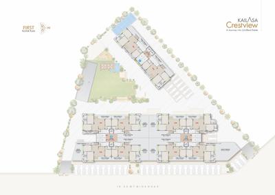 Project Image of 1935 Sq.ft 3 BHK Apartment / Flat for sale in Sargasan for Rs. 8100000