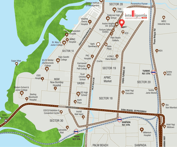 Project Image of 696.0 - 1544.0 Sq.ft 2 BHK Apartment for buy in Haware Intelligentia Centroid
