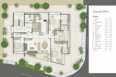 Project Image of 0.0 - 2129.0 Sq.ft 4 BHK Apartment for buy in SSB Shalin Exotica