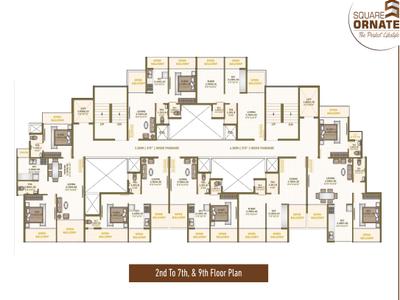 Project Image of 320.44 - 566.72 Sq.ft 1 BHK Apartment for buy in Unique Square Ornate