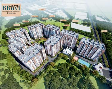 Project Image of 1330 Sq.ft 2 BHK Apartment / Flat for sale in Gundlapochampalli for Rs. 7500000