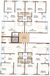 Project Image of 631.73 - 707.62 Sq.ft 2 BHK Apartment for buy in Ashray Shree Vrajdham Residency