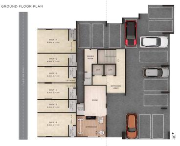 Project Image of 444.0 - 746.0 Sq.ft 1 BHK Apartment for buy in Ekata Residency