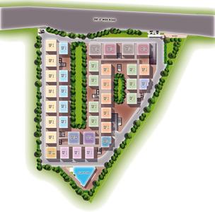 Project Image of 1070.0 - 1625.0 Sq.ft 2 BHK Apartment for buy in Modi Mayflower Grande